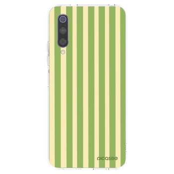 Picasee husă transparentă din silicon pentru Xiaomi Mi 9 - Lines Matcha