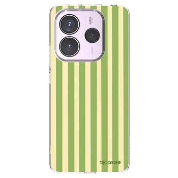 Picasee husă transparentă din silicon pentru Xiaomi Redmi Note 14 5G - Lines Matcha