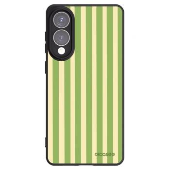 Picasee husă neagră din silicon pentru Samsung Galaxy S25 Edge 5G - Lines Matcha