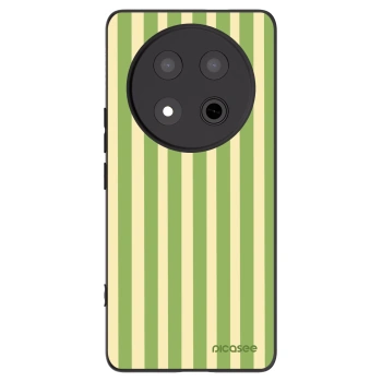 Picasee husă neagră din silicon pentru Honor Magic7 Lite 5G - Lines Matcha