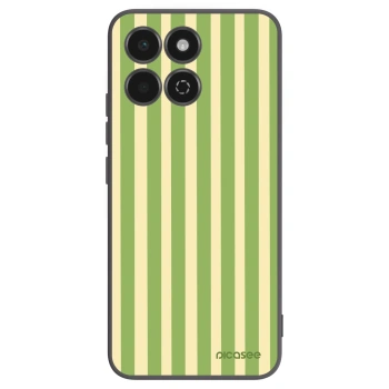 Picasee husă neagră din silicon pentru Honor 200 Smart 5G - Lines Matcha