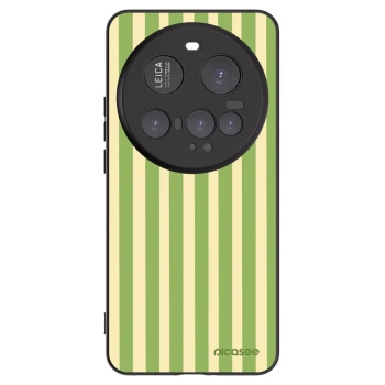 Picasee husă neagră din silicon pentru Xiaomi 15 Ultra - Lines Matcha
