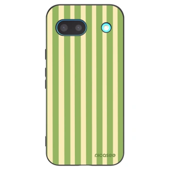 Picasee husă neagră din silicon pentru Google Pixel 8 - Lines Matcha