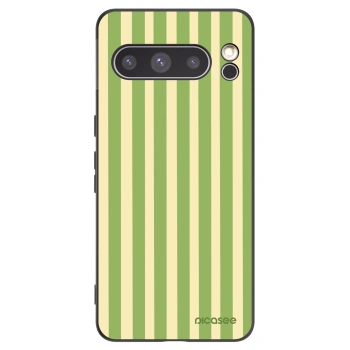 Picasee husă neagră din silicon pentru Google Pixel 8 Pro - Lines Matcha