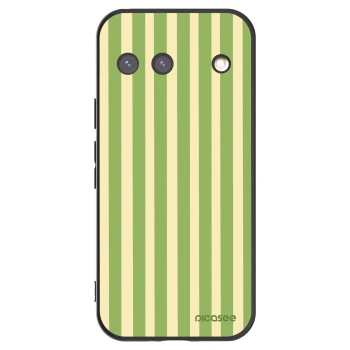 Picasee husă neagră din silicon pentru Google Pixel 9 - Lines Matcha