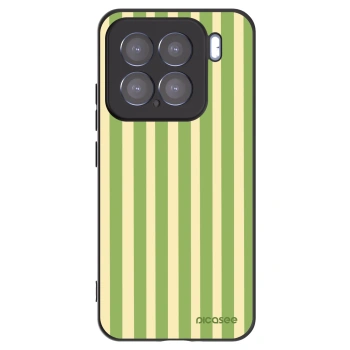 Picasee husă neagră din silicon pentru Xiaomi 15 - Lines Matcha