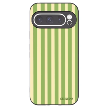 Picasee husă neagră din silicon pentru Google Pixel 9 Pro - Lines Matcha