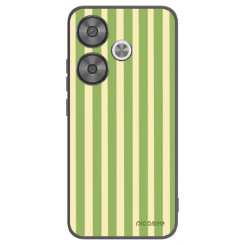 Picasee husă neagră din silicon pentru Xiaomi Poco F6 - Lines Matcha