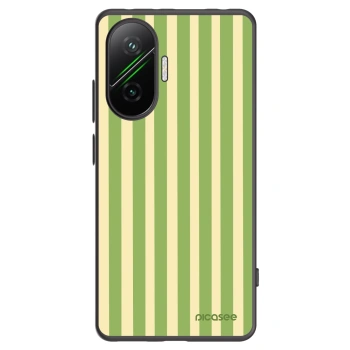 Picasee husă neagră din silicon pentru Xiaomi Poco F7 5G - Lines Matcha
