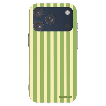 Picasee husă transparentă din silicon pentru Apple iPhone 17 Pro - Lines Matcha