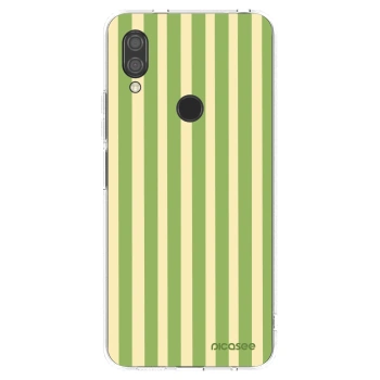 Picasee husă transparentă din silicon pentru Xiaomi Redmi 7 - Lines Matcha
