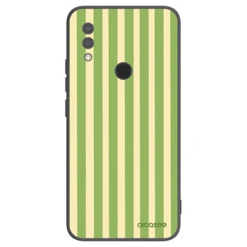 Picasee husă neagră din silicon pentru Xiaomi Redmi 7 - Lines Matcha