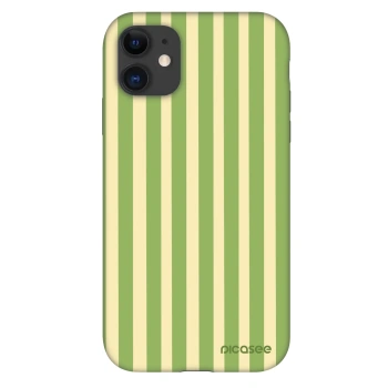 Husă pentru Apple iPhone 11 - Lines Matcha