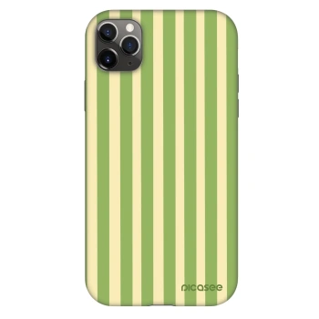 Husă pentru Apple iPhone 11 Pro Max - Lines Matcha