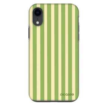 Husă pentru Apple iPhone XR - Lines Matcha