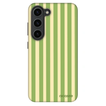 Husă pentru Samsung Galaxy S23 5G - Lines Matcha