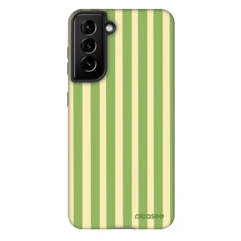 Husă pentru Samsung Galaxy S21 5G G991B - Lines Matcha