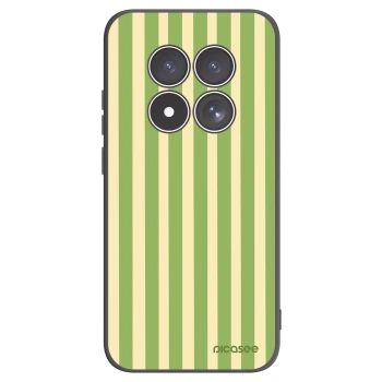 Picasee husă neagră din silicon pentru Xiaomi Redmi Note 15 Pro 4G - Lines Matcha
