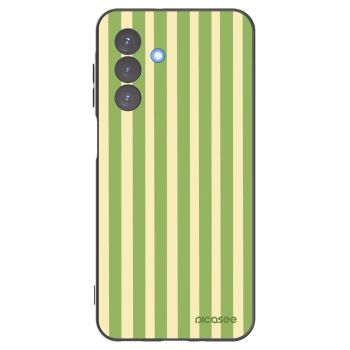 Picasee husă neagră din silicon pentru Samsung Galaxy A17 5G - Lines Matcha