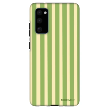 Husă pentru Samsung Galaxy S20 FE - Lines Matcha