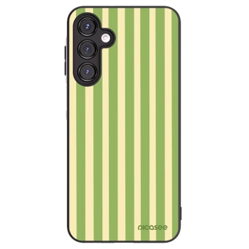 Picasee husă neagră din silicon pentru Samsung Galaxy A16 4G - Lines Matcha