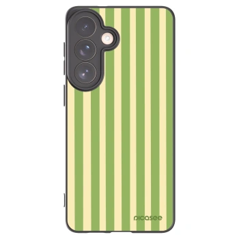 Picasee husă neagră din silicon pentru Samsung Galaxy S26+ - Lines Matcha