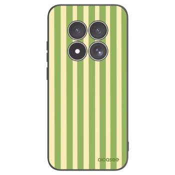 Picasee husă neagră din silicon pentru Xiaomi Redmi Note 15 Pro 5G - Lines Matcha