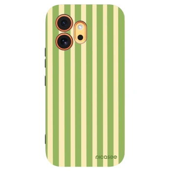 Picasee husă neagră din silicon pentru Honor 600 - Lines Matcha