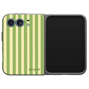 Picasee husă neagră din silicon pentru Apple iPhone Duo - Lines Matcha