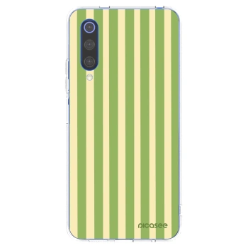 Picasee husă transparentă din silicon pentru Xiaomi Mi 9 SE - Lines Matcha