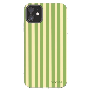 Picasee husă transparentă din silicon pentru Apple iPhone 11 - Lines Matcha