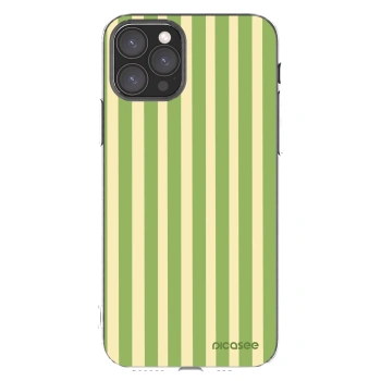 Picasee husă transparentă din silicon pentru Apple iPhone 11 Pro - Lines Matcha