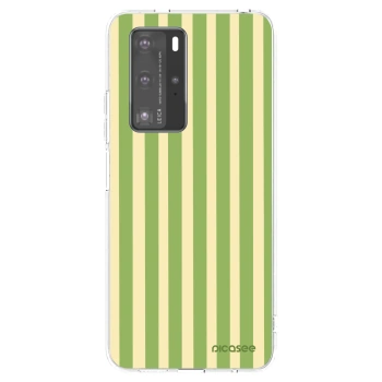 Husă pentru Huawei P40 Pro - Lines Matcha