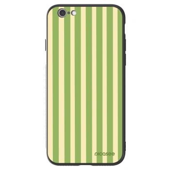 Husă pentru Apple iPhone 6/6S - Lines Matcha