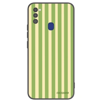 Husă pentru Samsung Galaxy M21 M215F - Lines Matcha