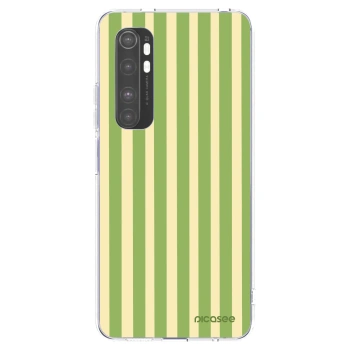 Picasee husă transparentă din silicon pentru Xiaomi Mi Note 10 Lite - Lines Matcha