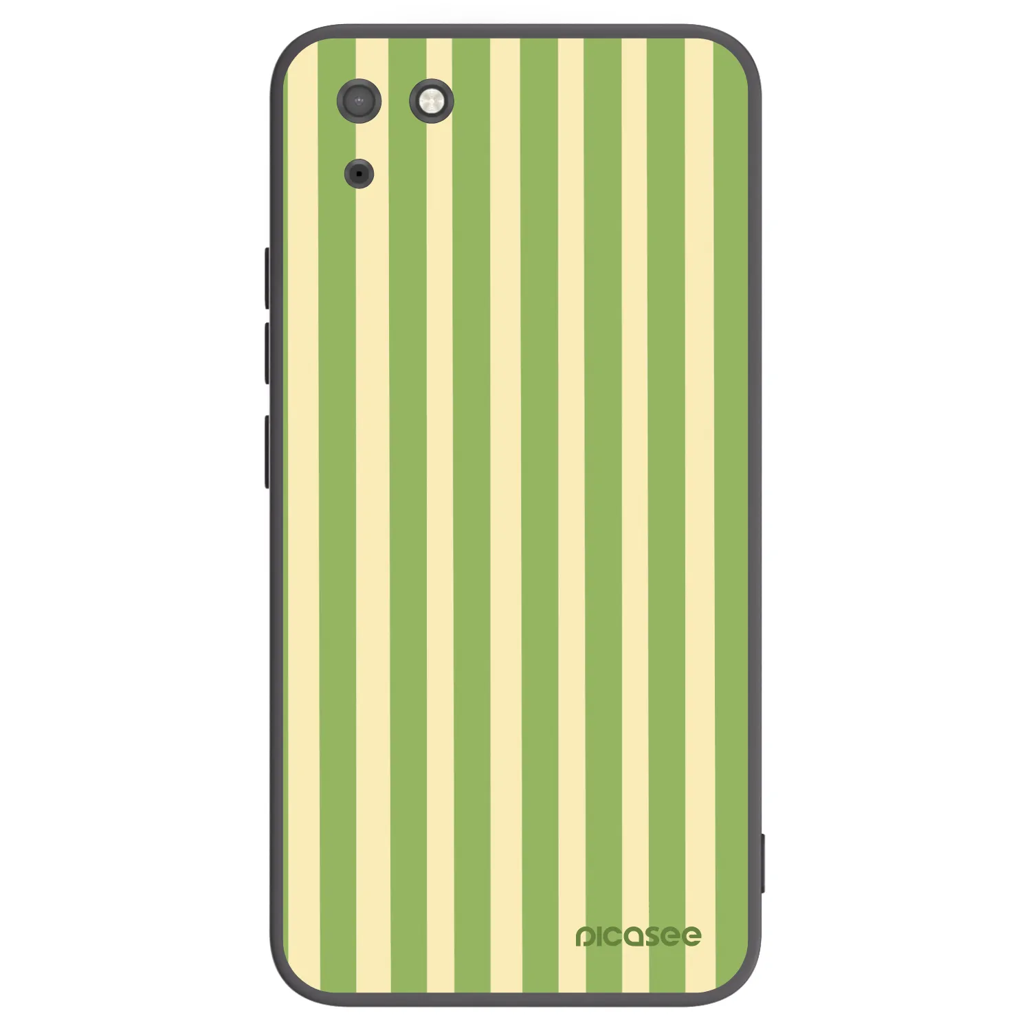 Picasee husă neagră din silicon pentru Huawei Y5P - Lines Matcha