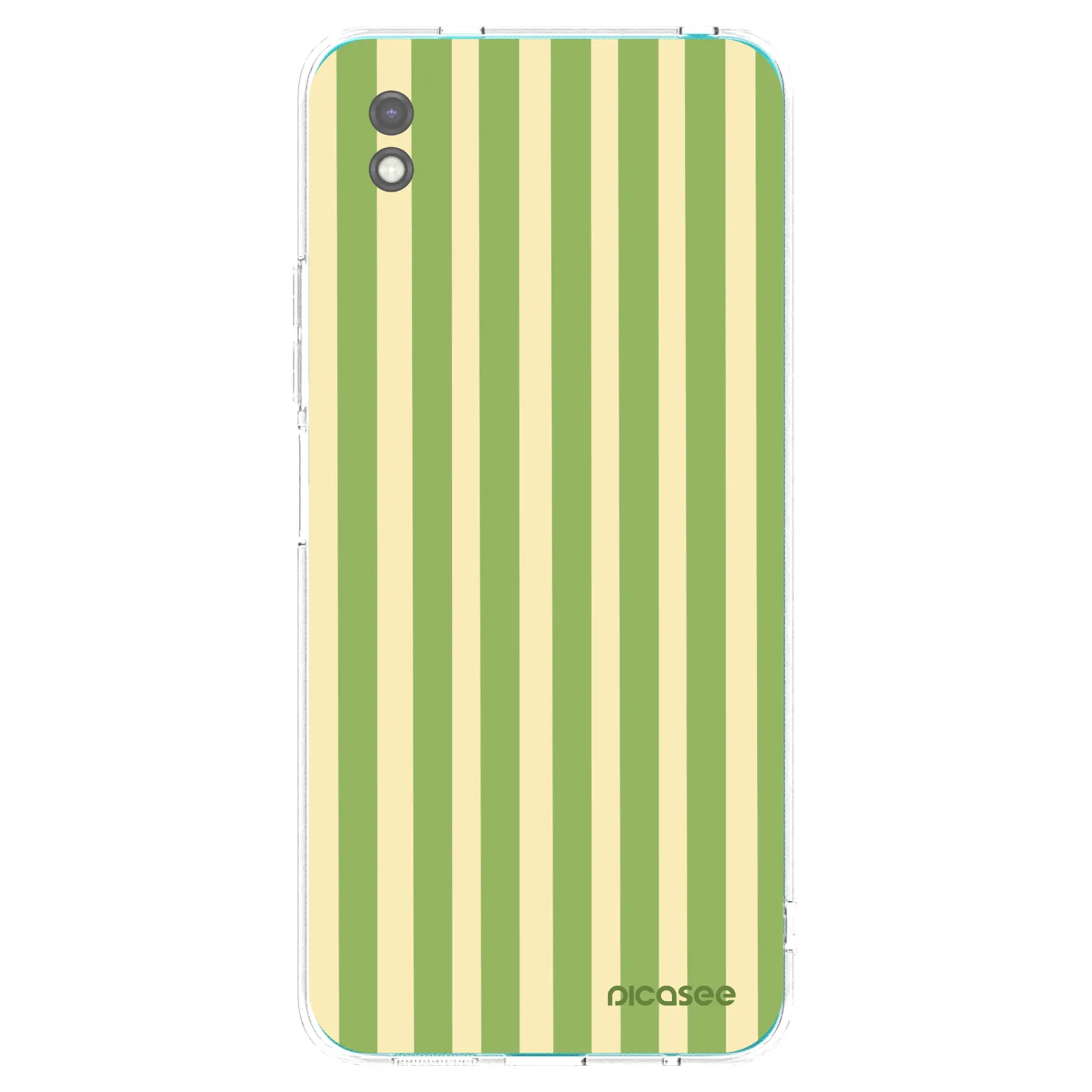 Picasee husă neagră din silicon pentru Xiaomi Redmi 9A - Lines Matcha