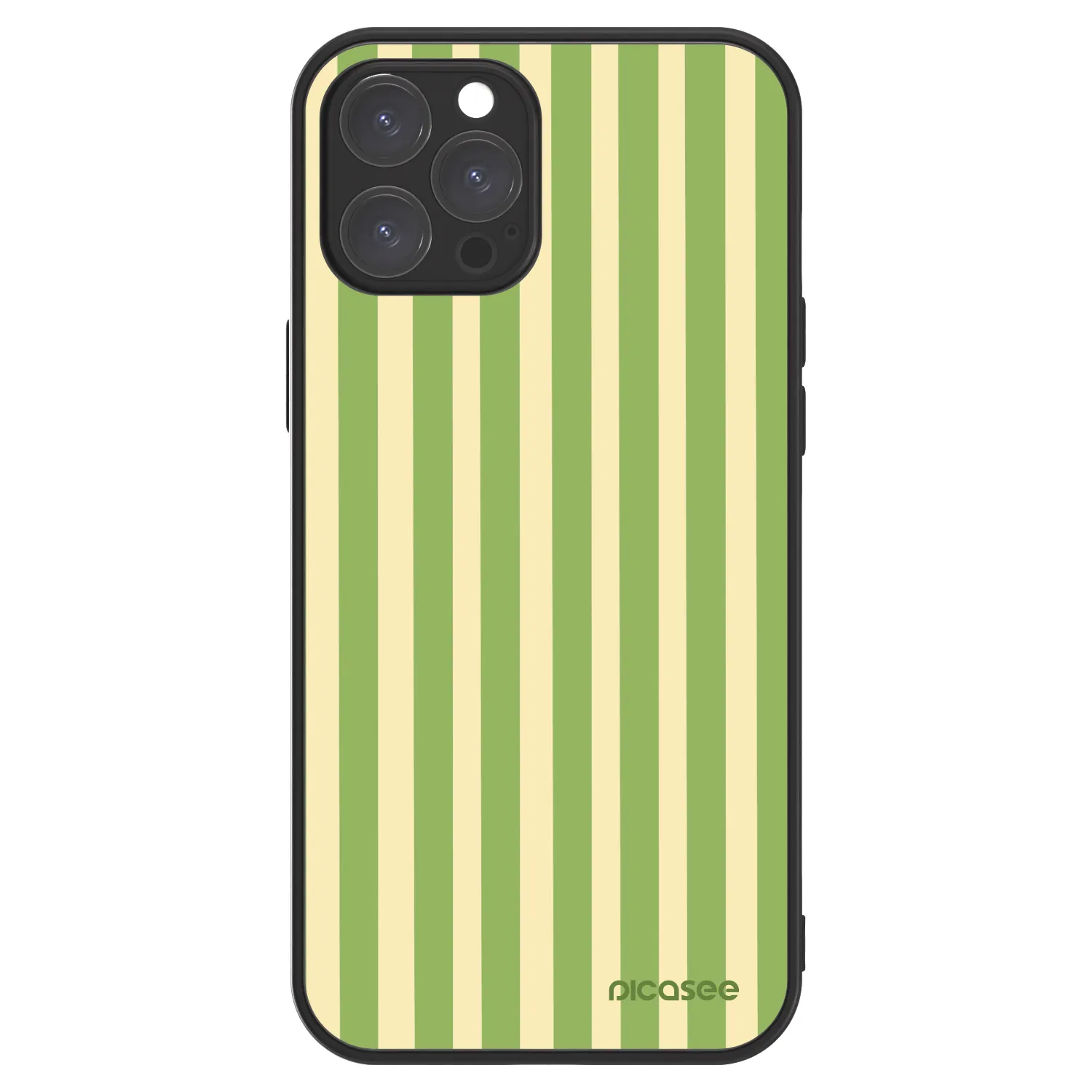 Picasee ULTIMATE CASE pentru Apple iPhone 12 Pro Max - Lines Matcha