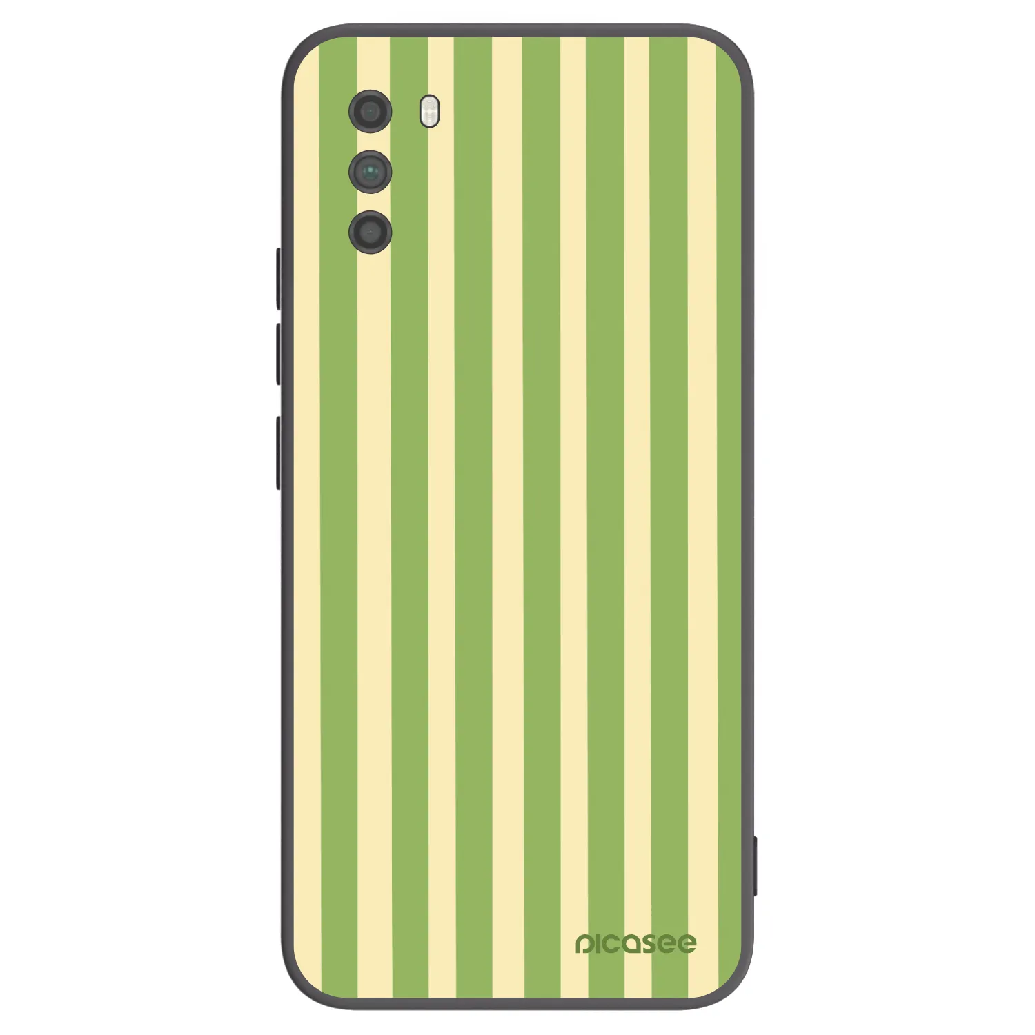 Picasee husă neagră din silicon pentru Xiaomi Poco M3 - Lines Matcha