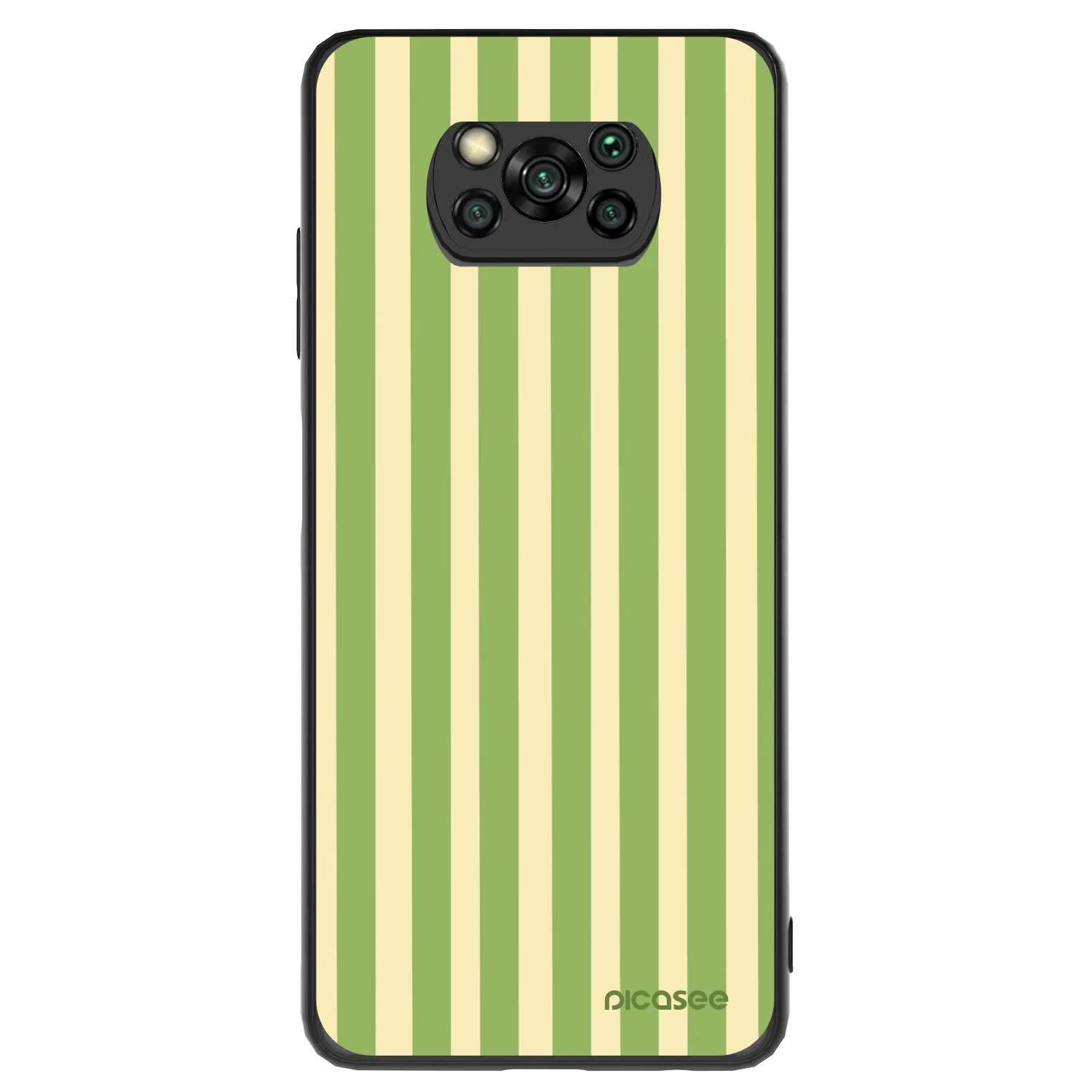 Picasee ULTIMATE CASE pentru Xiaomi Poco X3 - Lines Matcha