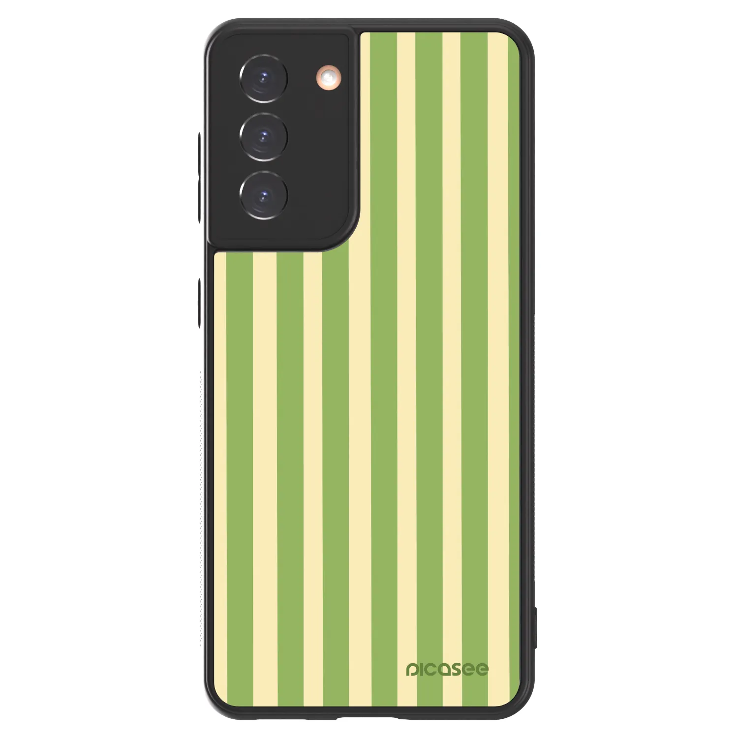 Picasee ULTIMATE CASE pentru Samsung Galaxy S21 5G G991B - Lines Matcha