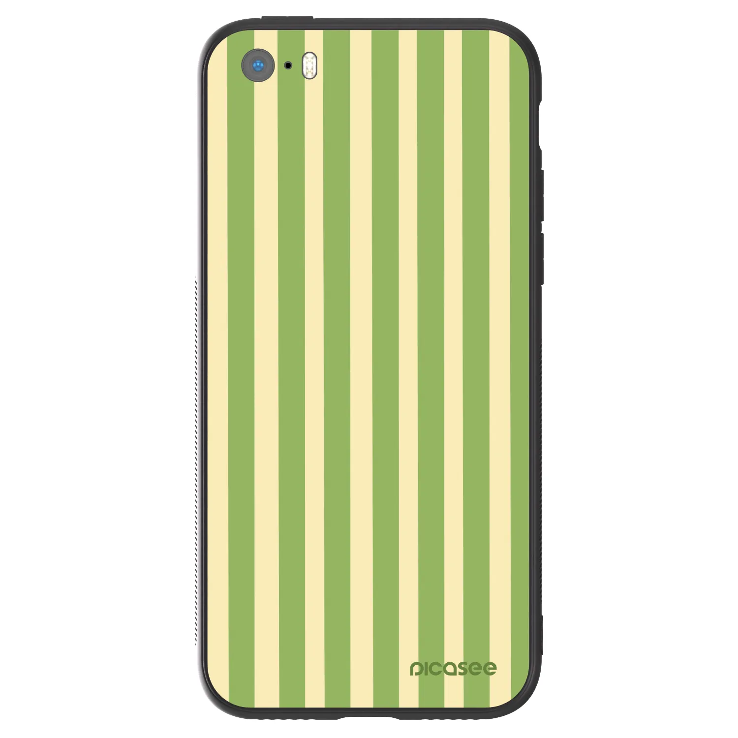 Picasee ULTIMATE CASE pentru Apple iPhone 5/5S/SE - Lines Matcha