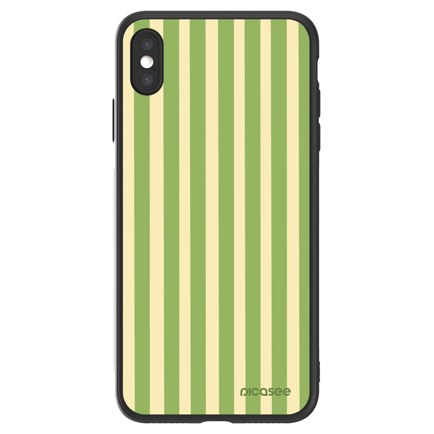 Picasee ULTIMATE CASE pentru Apple iPhone XS Max - Lines Matcha