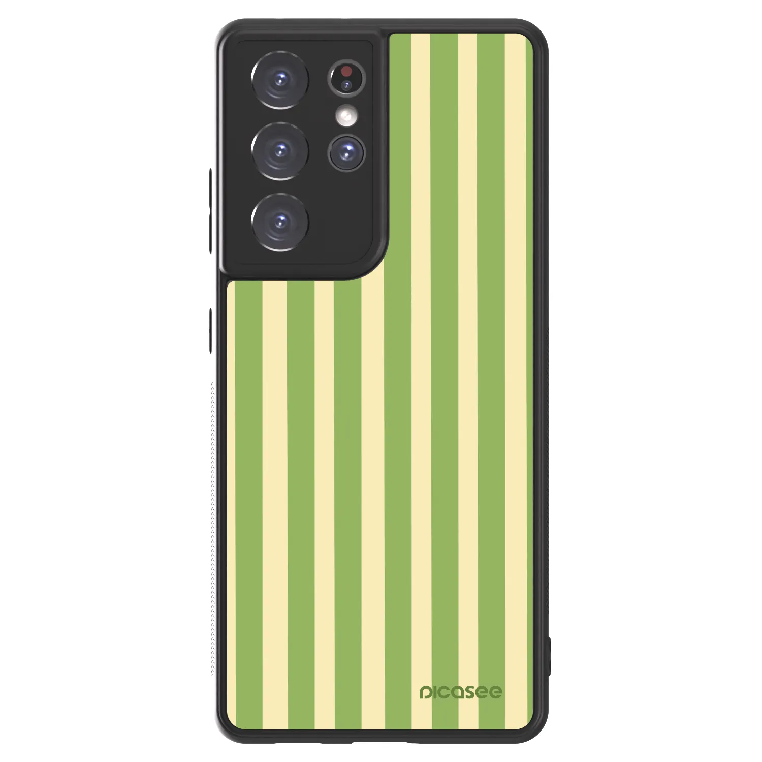 Picasee ULTIMATE CASE pentru Samsung Galaxy S21 Ultra 5G G998B - Lines Matcha