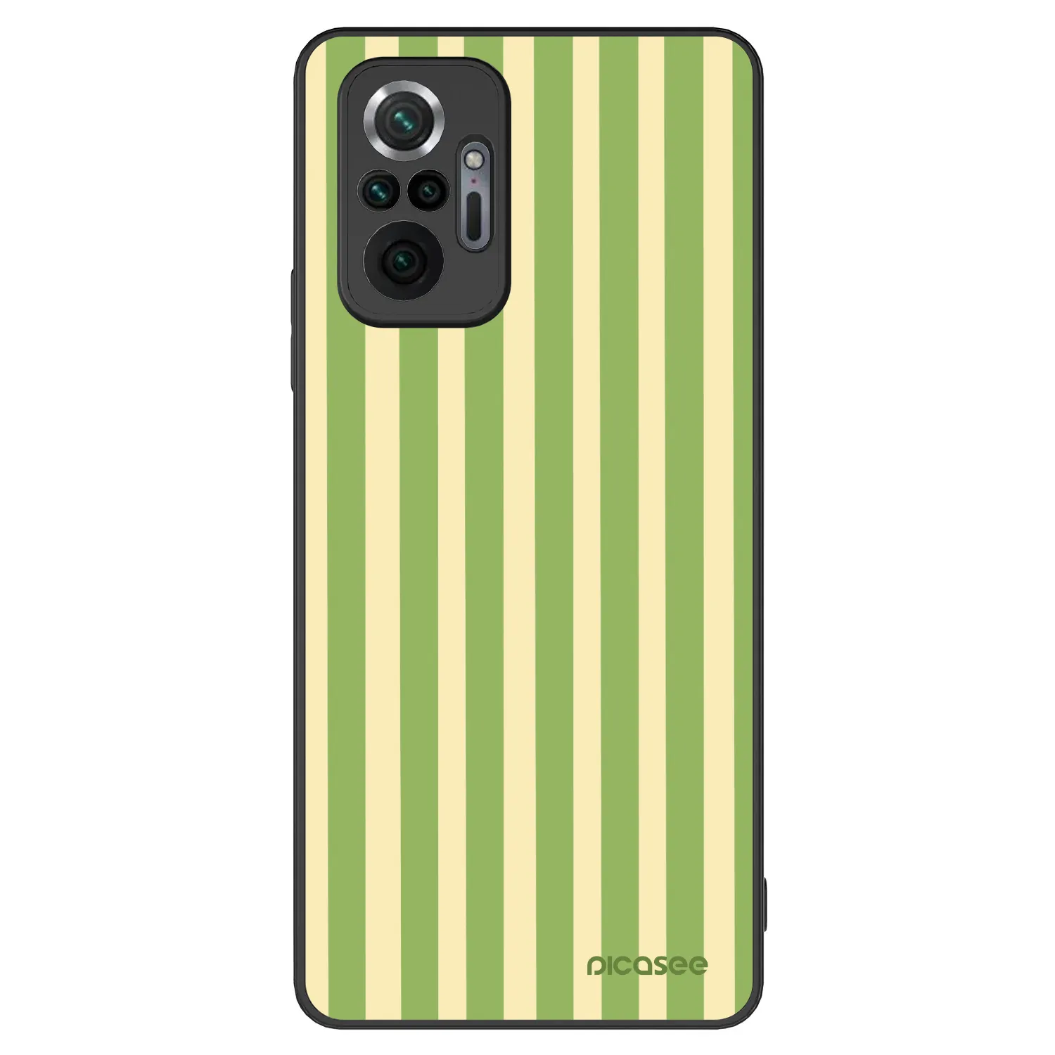 Picasee ULTIMATE CASE pentru Xiaomi Redmi Note 10 Pro - Lines Matcha