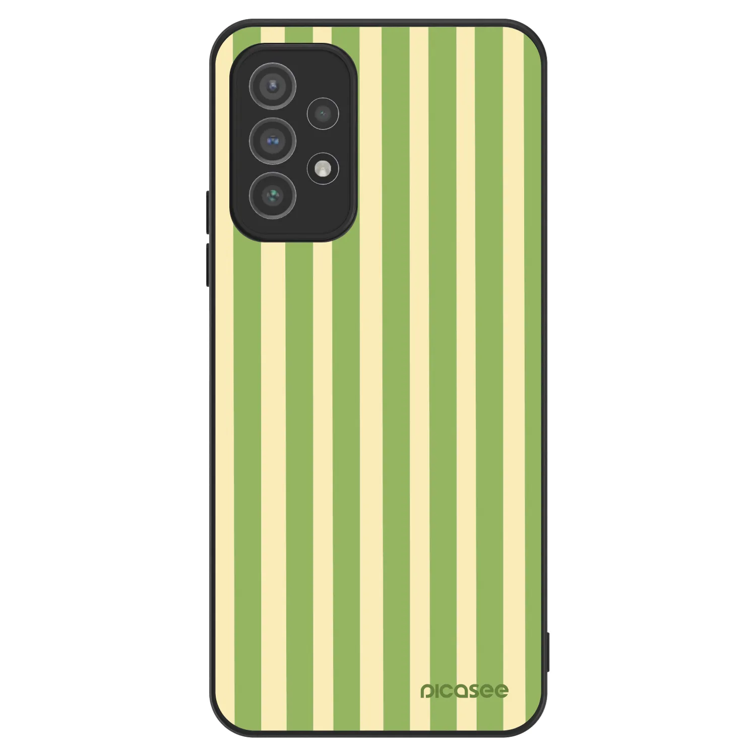 Picasee ULTIMATE CASE pentru Samsung Galaxy A72 A725F - Lines Matcha