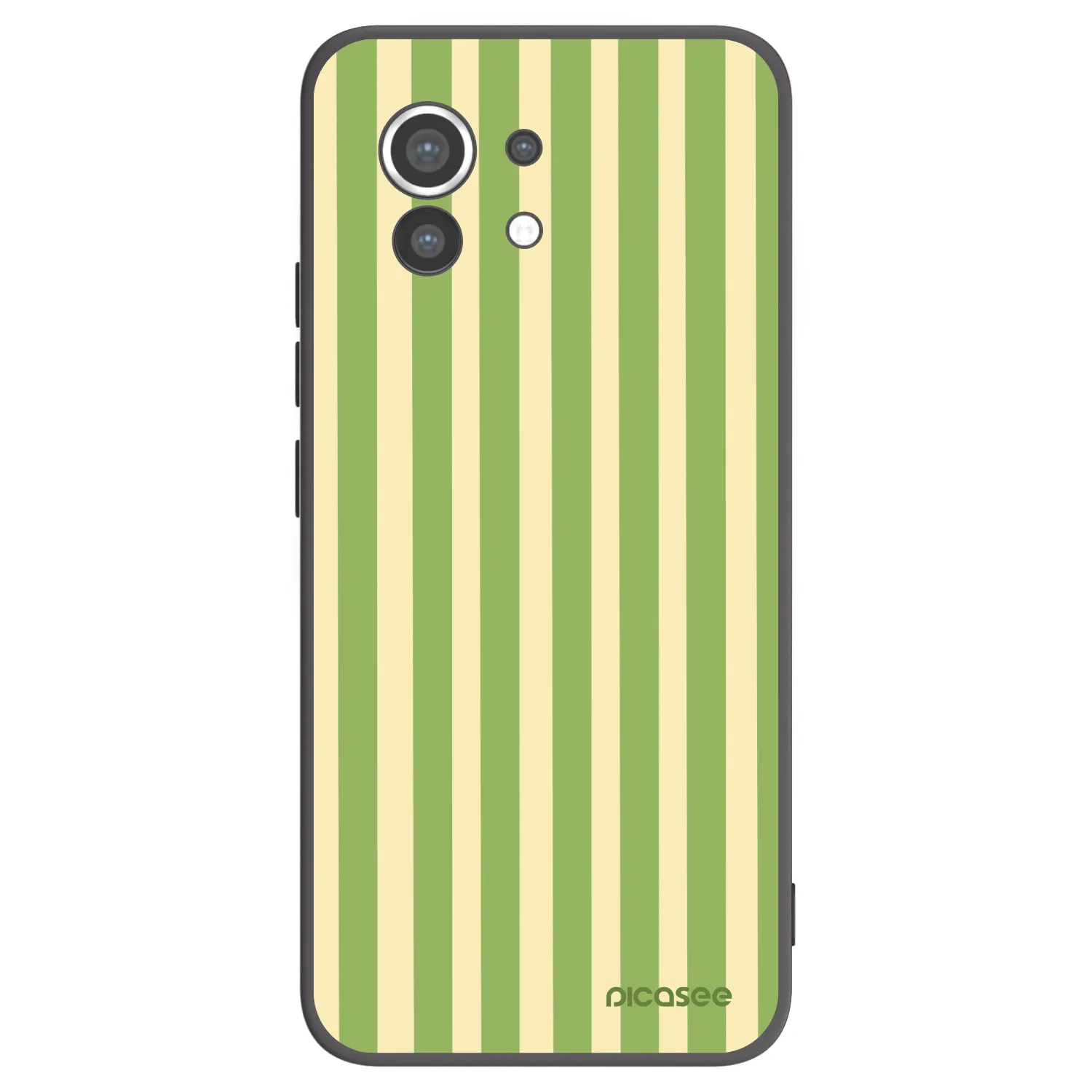 Picasee husă neagră din silicon pentru Xiaomi Mi 11 - Lines Matcha