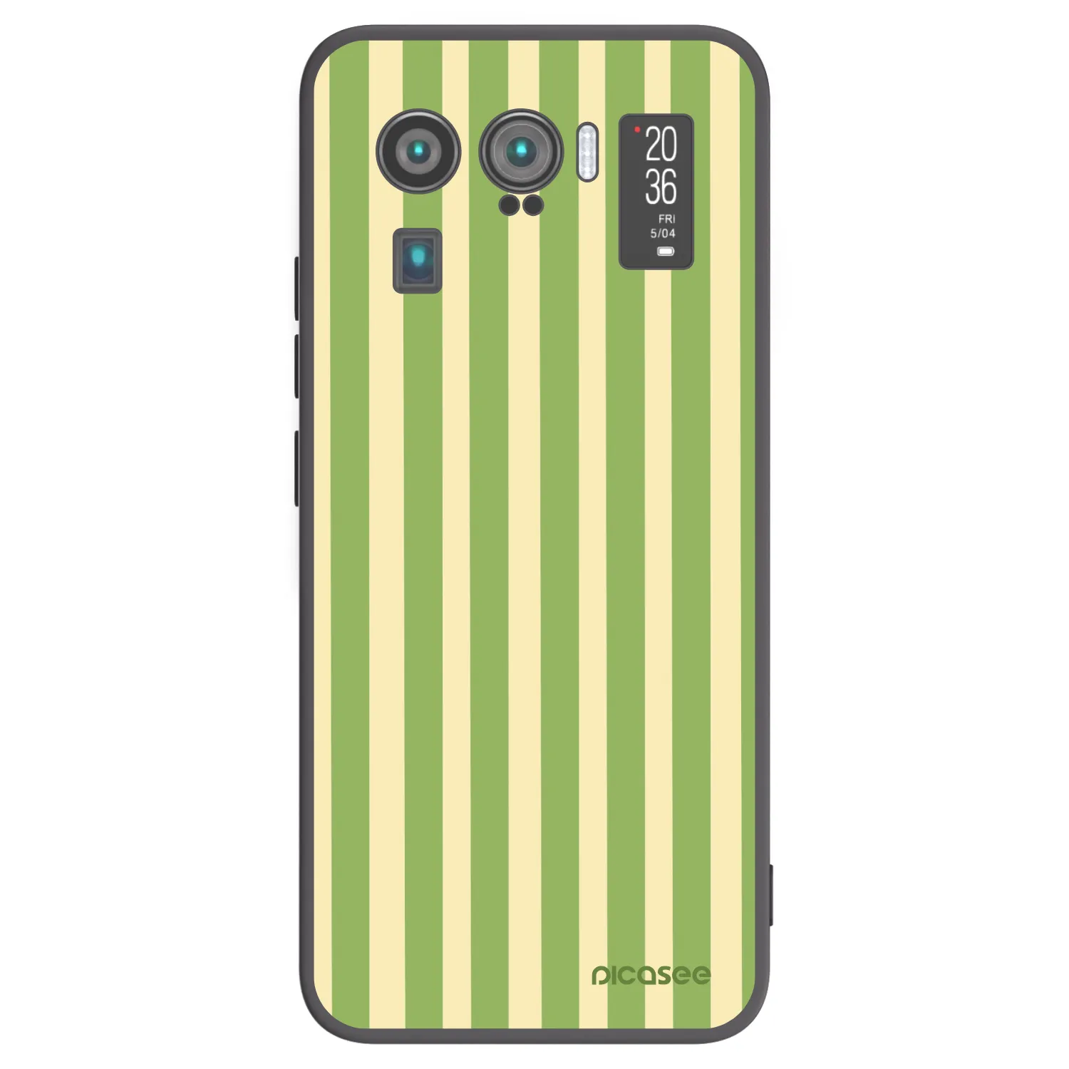 Picasee husă neagră din silicon pentru Xiaomi Mi 11 Ultra - Lines Matcha