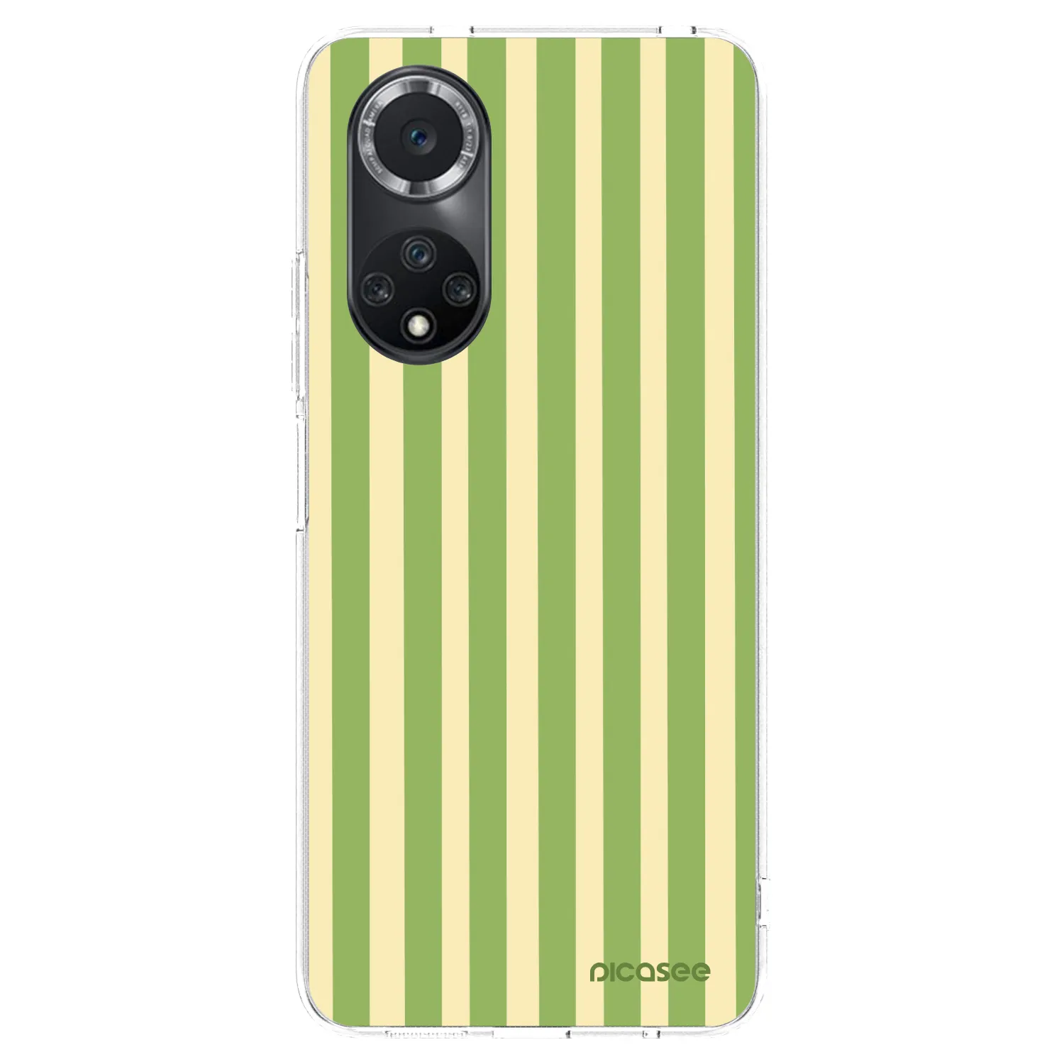 Picasee husă transparentă din silicon pentru Huawei Nova 9 SE - Lines Matcha